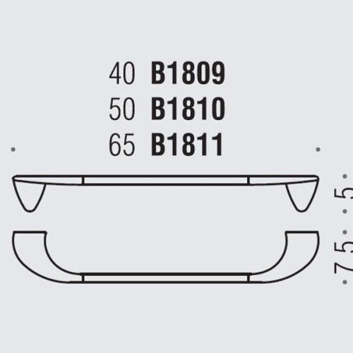 Полотенцедержатель Colombo Design Khala В1810.000