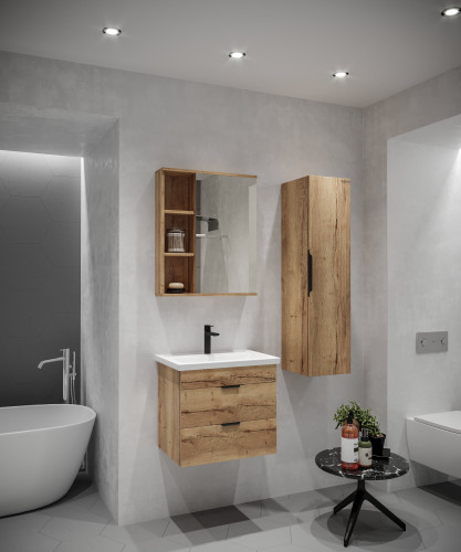 Пенал подвесной Grossman ФОРТА-30 см универсальный дуб галифакс