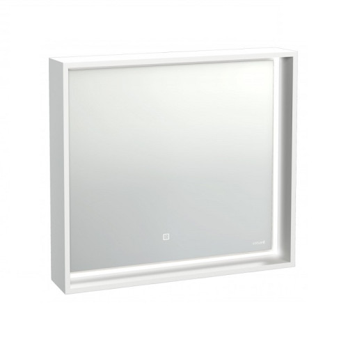 Зеркало Cersanit LOUNA 80, с подсветкой, белый