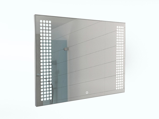 Зеркало Cosmo 80 alum с подсветкой Sansa