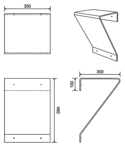 Стульчик пристенный Kolpa San Comfort Wall