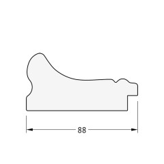 Зеркало напольное с гравировкой  EVOFORM  в багетной раме хамелеон, 81х201 см, BY 6320