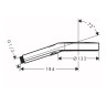 Ручной душ Hansgrohe Rainfinity 130 3jet, хром (26864000)