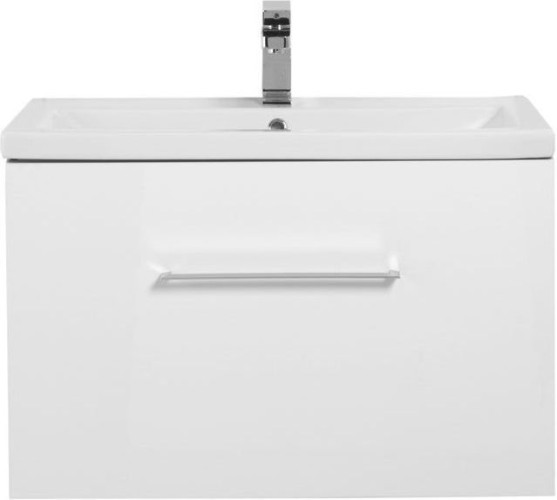 Тумба с раковиной Aquanet Порто 80 белый