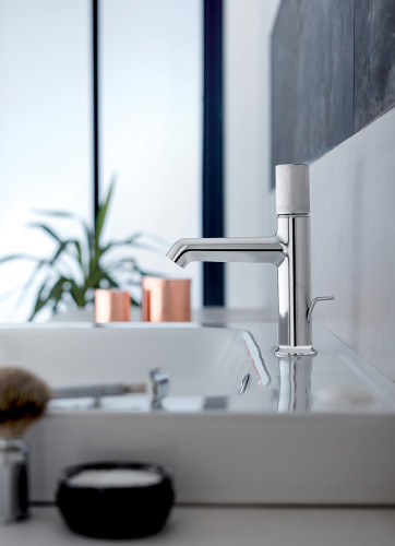 Смеситель для раковины Jacob Delafon Rivoli с донным клапаном, хром (E24323-CP)