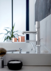 Смеситель для раковины Jacob Delafon Rivoli с донным клапаном, хром (E24323-CP)