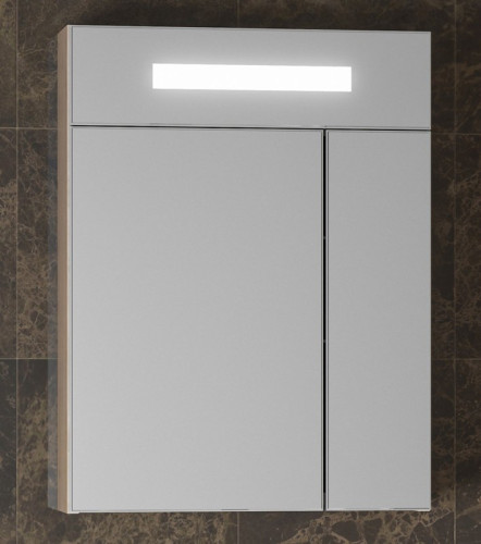 Зеркальный шкаф Smile Стайл 50 с подсветкой