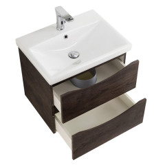 База под раковину подвесная BelBagno MARINO-CER-600-2C-SO-BO-P Bianco Opaco