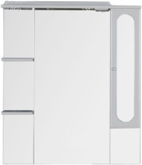 Зеркало-шкаф Aquanet Марсель 90 белый