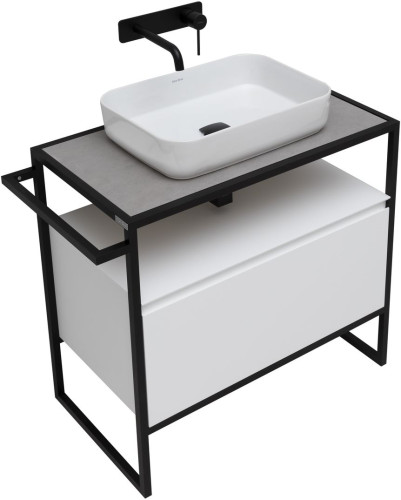 Тумба под раковину Allen Brau Priority 1.31002.WM 80 white matt