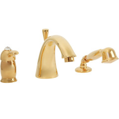 Смеситель на борт ванны Migliore Lem Swarovski ML.LEM-1950