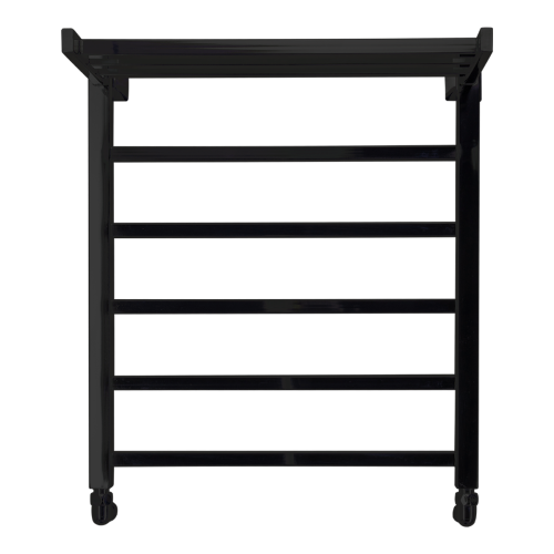 Полотенцесушитель водяной Comfysan Marte-K W-5 60/50 с полкой, черный