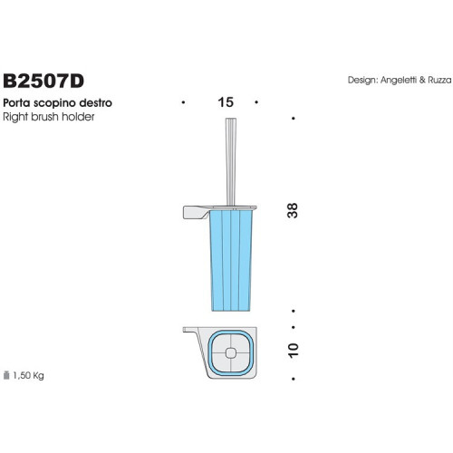 Ершик для унитаза Colombo Design Alize В2507.DX