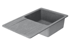 Кухонная мойка AQUATON Аманда, серая (1A712832AD230)
