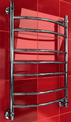 Полотенцесушитель водяной Двин форма лесенка 80х50, цвет Хром (4627085908562)