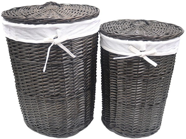 Корзина для белья WasserKRAFT Elbе 45x45x57 WB-740-L с крышкой