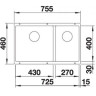 Кухонная мойка Blanco Subline 430/270-U