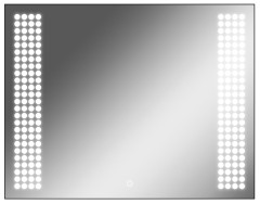 Зеркало Cosmo 90 alum с подсветкой Sansa