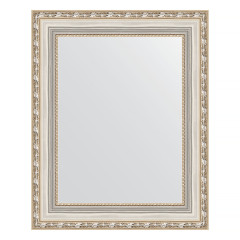 Зеркало настенное EVOFORM в багетной раме версаль серебро, 42х52 см, BY 3014