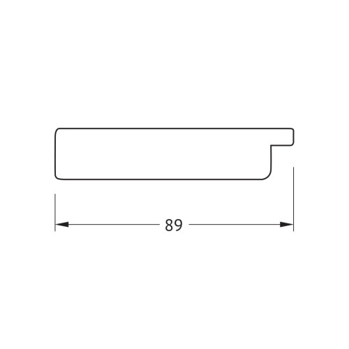 Зеркало настенное EVOFORM в багетной раме перламутровые дюны, 61х151 см, BY 3914
