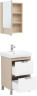 Мебель для ванной Aquanet Гретта 55 New светлый дуб (2 ящика)