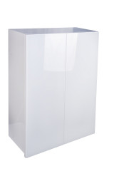 Шкаф Style Line Даймонд 600*800 Люкс белый, PLUS