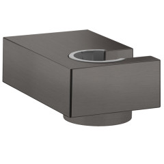 Держатель ручного душа Hansgrohe Porter E, шлифованный черный хром (28387340)