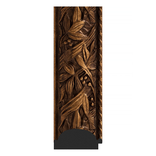 Зеркало настенное Polygon EVOFORM в багетной раме византия бронза, 58х78 см, BY 7229