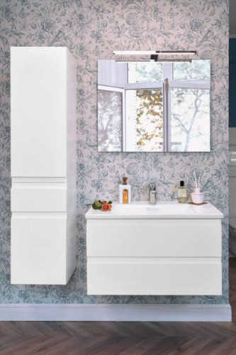 Шкаф пенал Jacob Delafon Madeleine 35 R подвесной, белый матовый (EB2069D-J51)