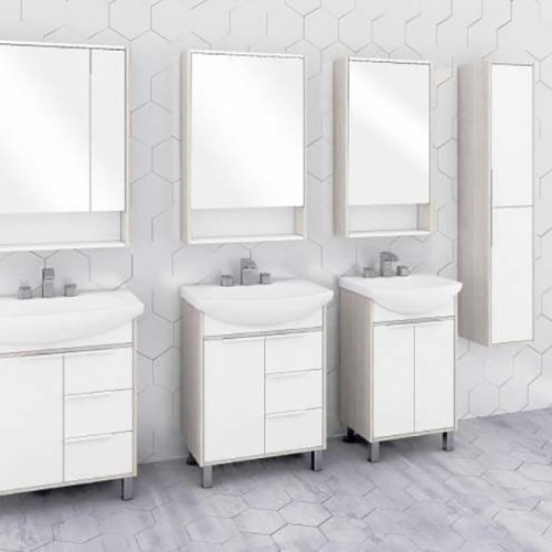 Зеркальный шкаф Акватон Рико 65