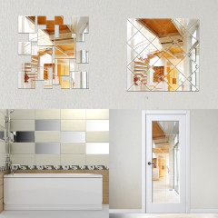 Зеркальная плитка квадрат 20х20 см; серебро Reflective EVOFORM BY 1405