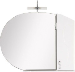 Зеркало-шкаф Aquanet Моника 105 белый