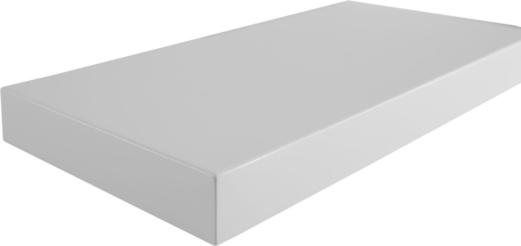 Полка Aquanet 40х20 белая глянец