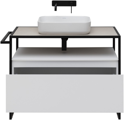 Тумба под раковину Allen Brau Priority 1.31003.WM 100 white matt