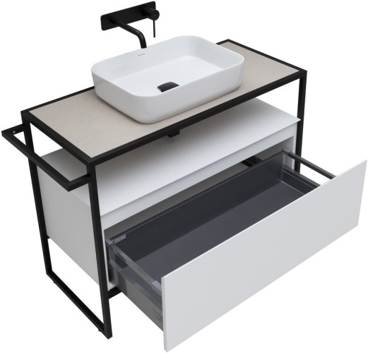 Тумба под раковину Allen Brau Priority 1.31003.WM 100 white matt