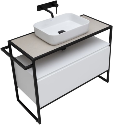 Тумба под раковину Allen Brau Priority 1.31003.WM 100 white matt