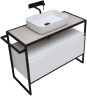 Тумба под раковину Allen Brau Priority 1.31003.WM 100 white matt