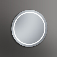 Xpertials IRIS, круглое зеркало 80 см с LED подсветкой: датчик вкл/выкл подсветки с диммером