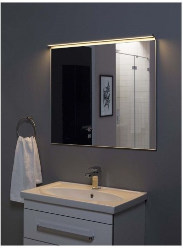 Зеркало De Aqua Сильвер 7075 серебро (без фацета)