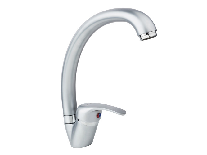 Смеситель "Юкинокс" UM2302, Матовый хром