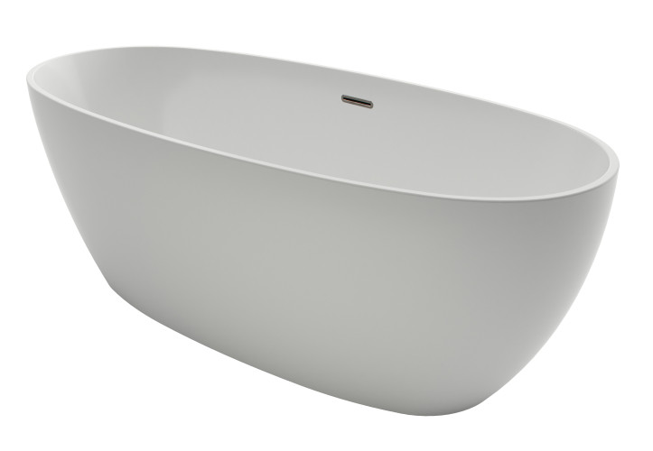 Ванна акриловая Azario DARWIN DAR17075 1700х750х600 свободностоящая, в комплекте с сифоном и металлической рамой (DAR17075)