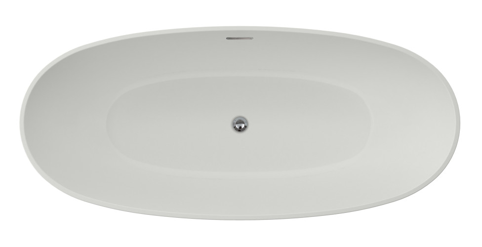 Ванна акриловая Azario DARWIN DAR17075 1700х750х600 свободностоящая, в комплекте с сифоном и металлической рамой (DAR17075)