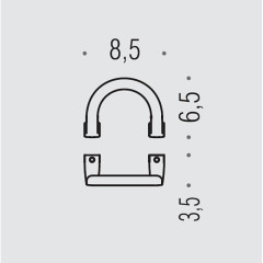 Крючок Colombo Design Lulu LC47