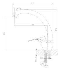 Смеситель Rossinka B35-25
