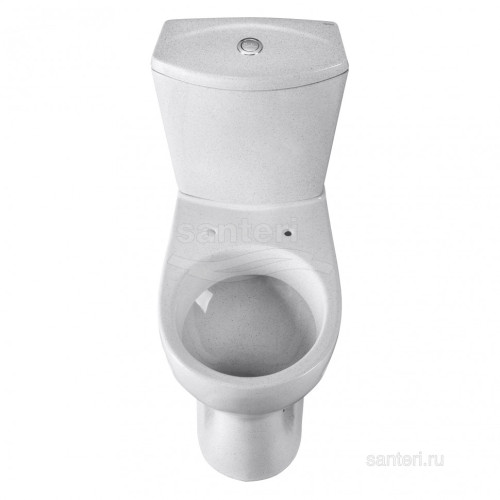 Унитаз-компакт Santeri Ультра крап на белом 1.P401.3.S01.00B.F