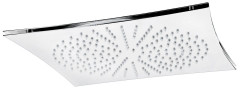 Emmevi Ares, верхний душ для серии Ares. 310*310 мм. Сталь, цвет хром