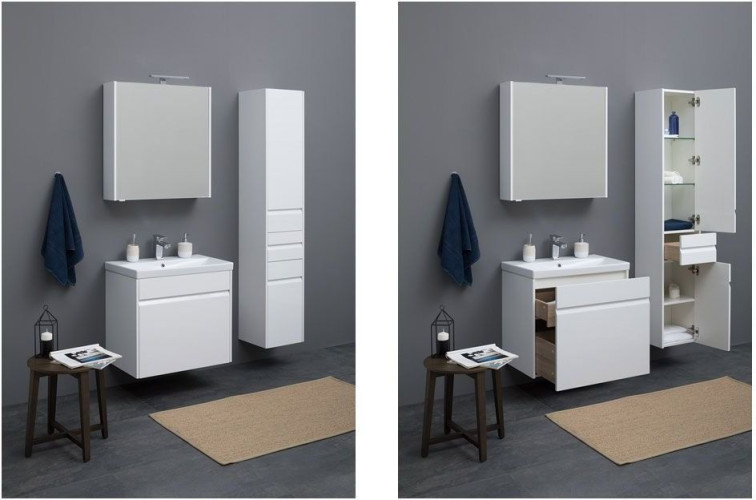 Мебель для ванной Aquanet Палермо 70 белый