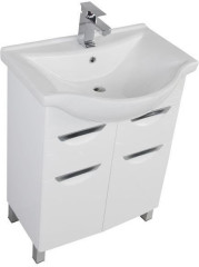 Тумба с раковиной Aquanet Асти 65 белый