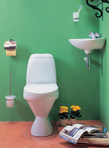 Унитаз-компакт "Римини" (2-реж., полипроп)