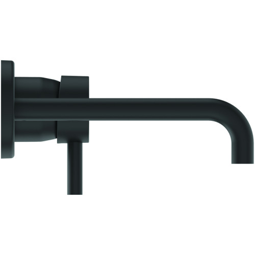 Смеситель для раковины настенный Ideal Standard Silk Black Ceraline A6938XG, черный матовый